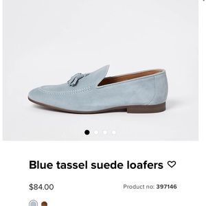 Men’s River Island Suede Loaders